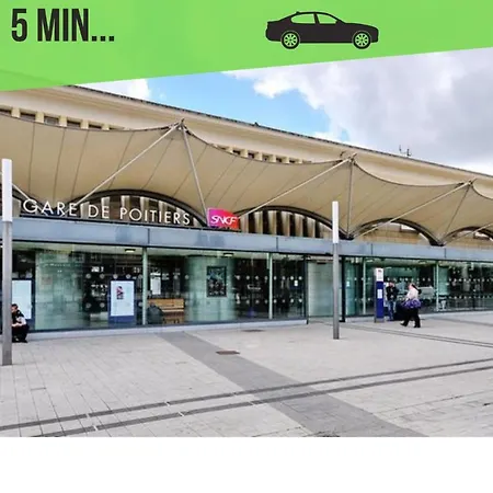 Pari57bis - T2 Meubles Entre Centre Et Futuroscope A 15min - Chu - Cci A 5 Min Apartment *
